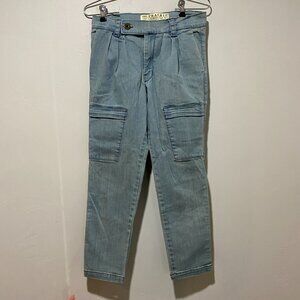 Prairie Underground Jeans Women's X Small XS Blue Light Denim Organic USA